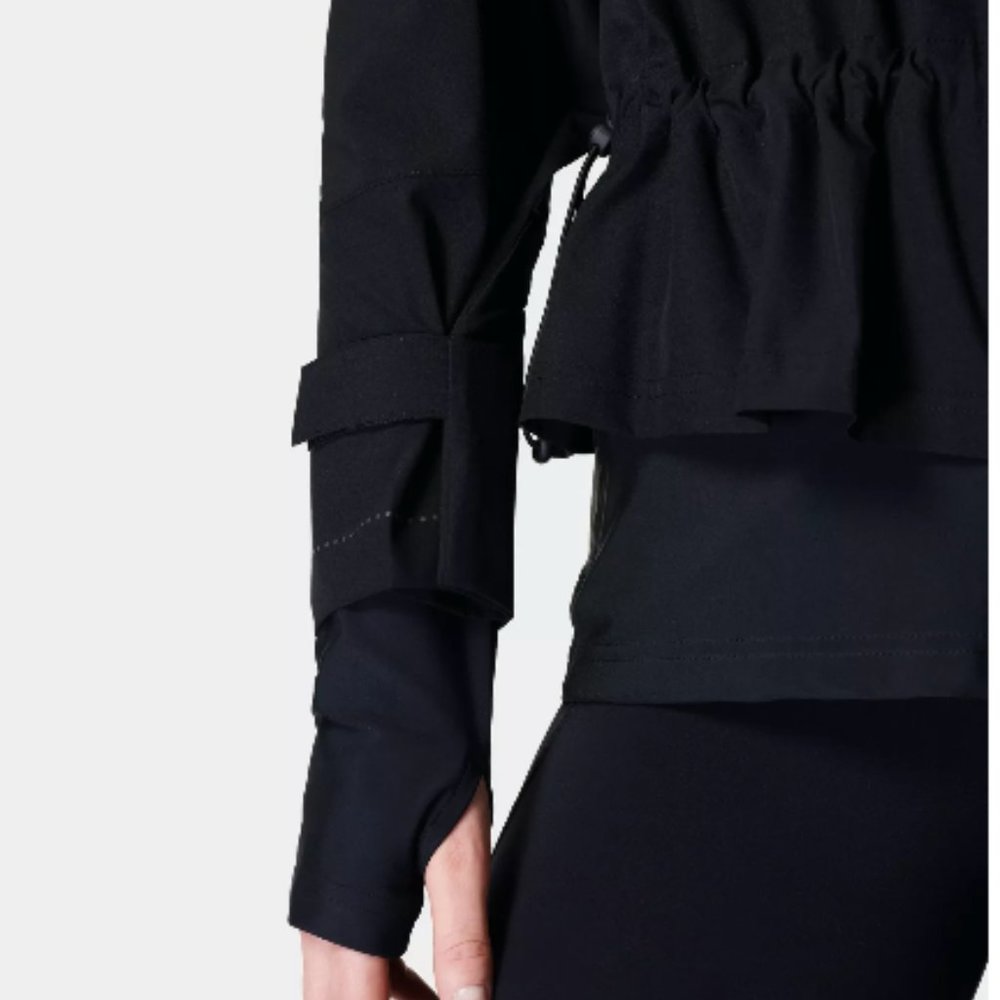 Sweaty Betty ~ Fast Lane Running Jacket ~Deep Blue - Picture 6 of 8